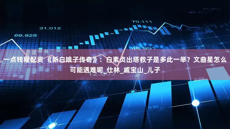 一点钱程配资 《新白娘子传奇》：白素贞出塔救子是多此一举？文曲星怎么可能遇难呢_仕林_戚宝山_儿子